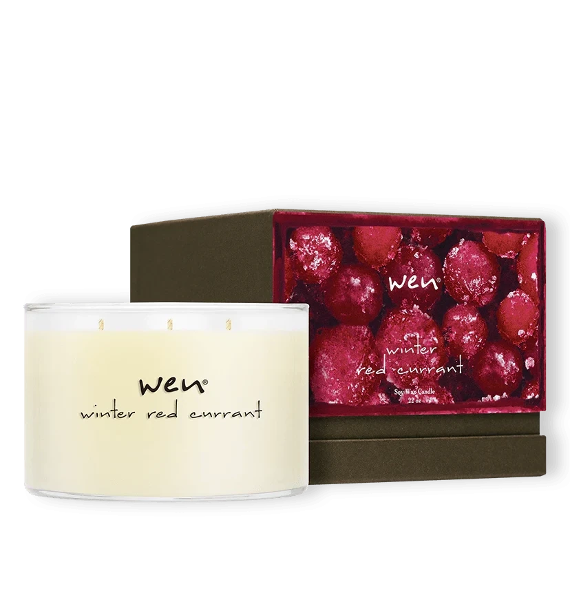 Winter Red Currant Deluxe 3-Wick Candle