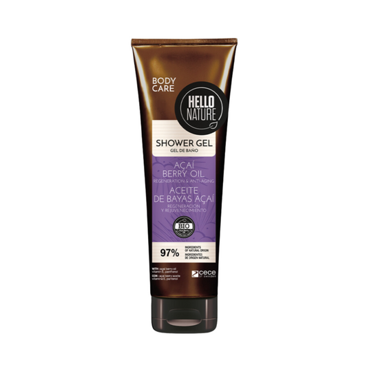 Hello Nature Acai Berry Oil Shower Gel 250 ml