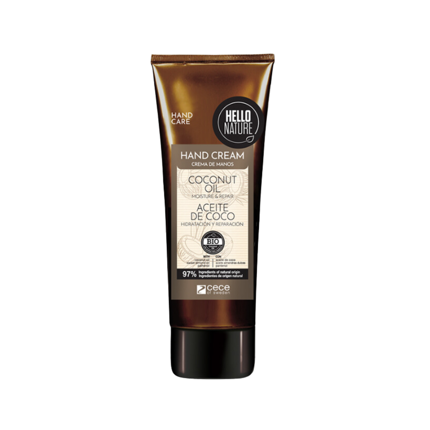 Hello Nature Coconut Oil Hand Cream 75ml