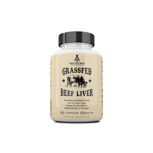 Ancestral Supplements Grass Fed Beef Liver