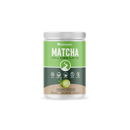 NativePath Matcha Collagen Latte