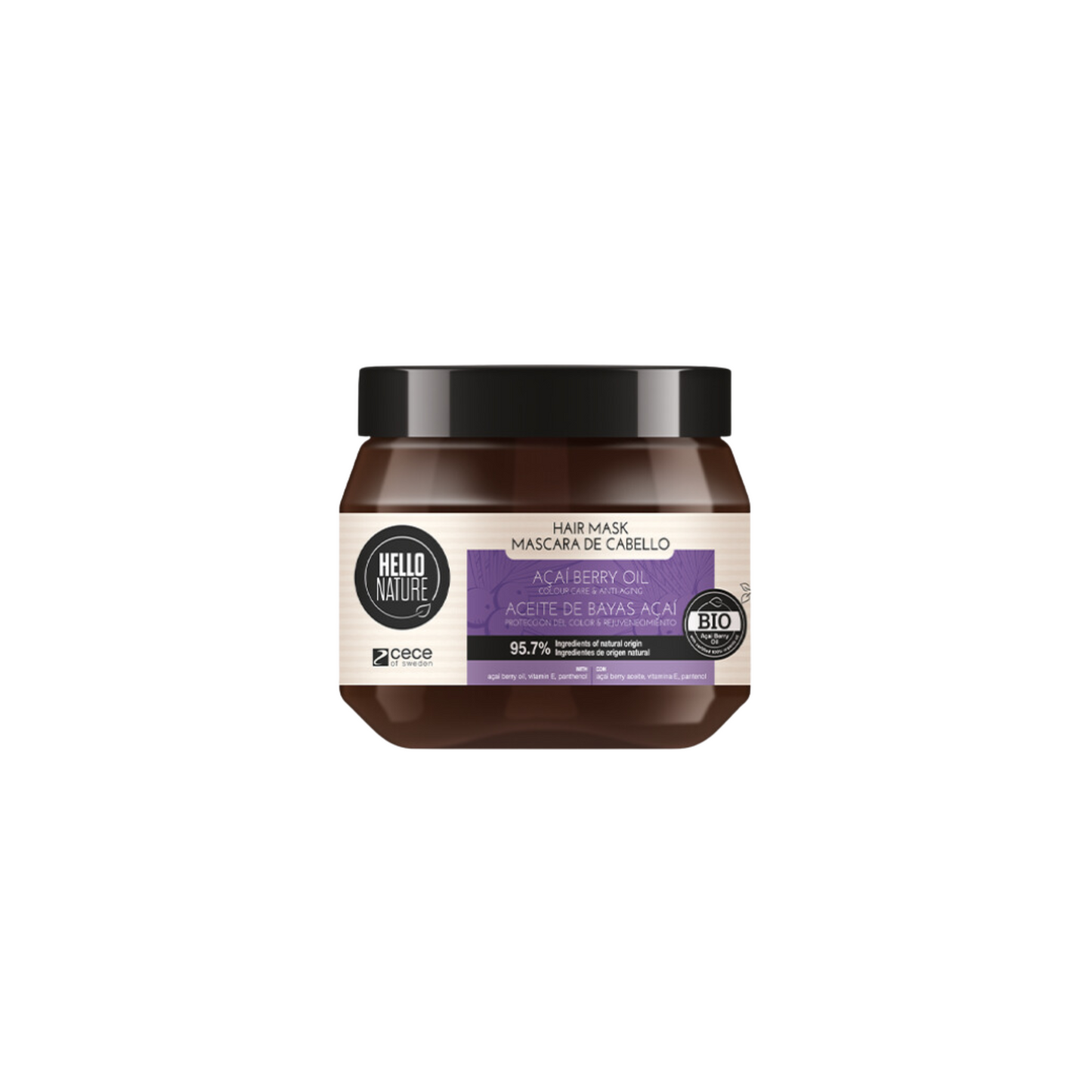 Hello Nature Acai Berry Mask 250 ml