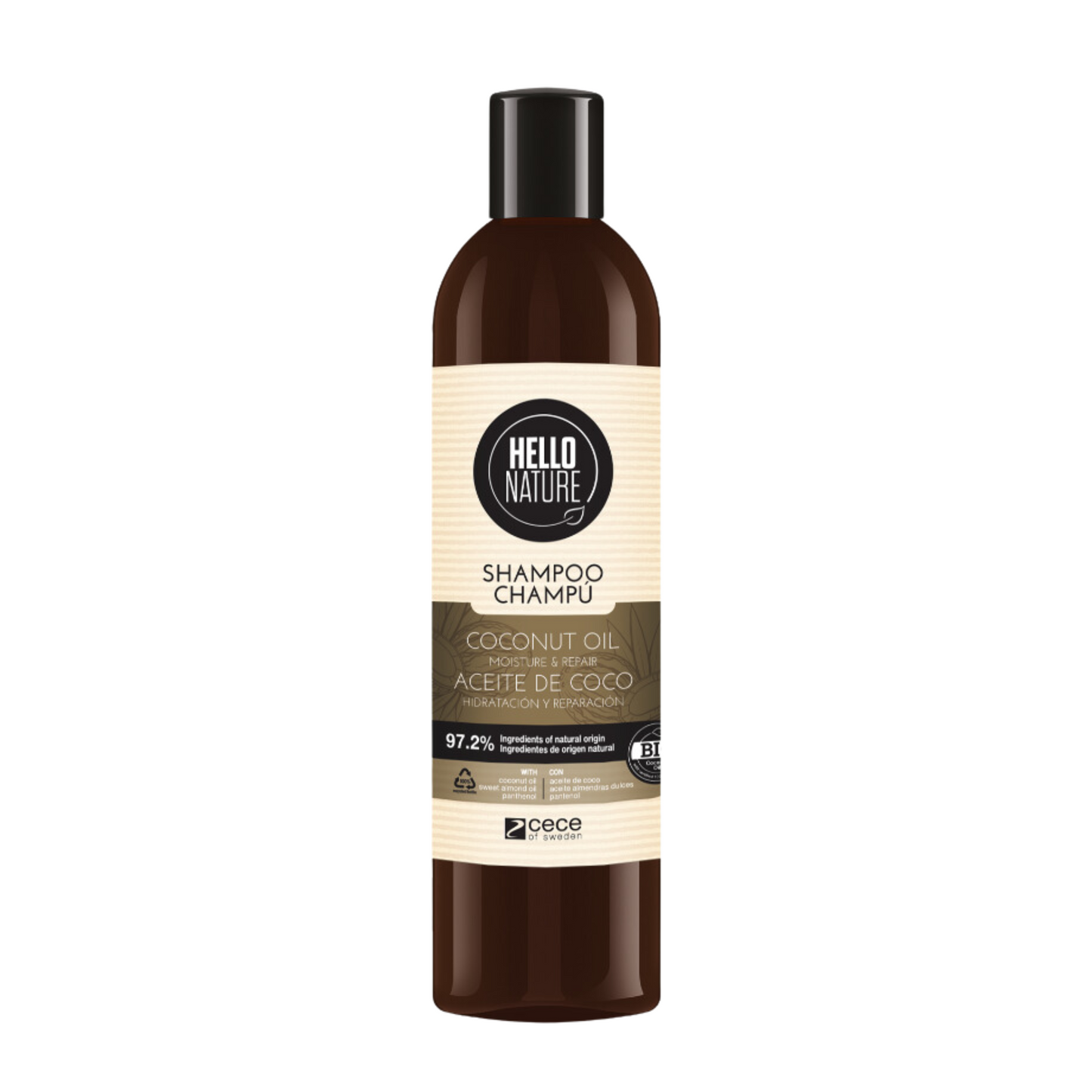 Hello Nature Coconut Oil Shampoo 300 ml